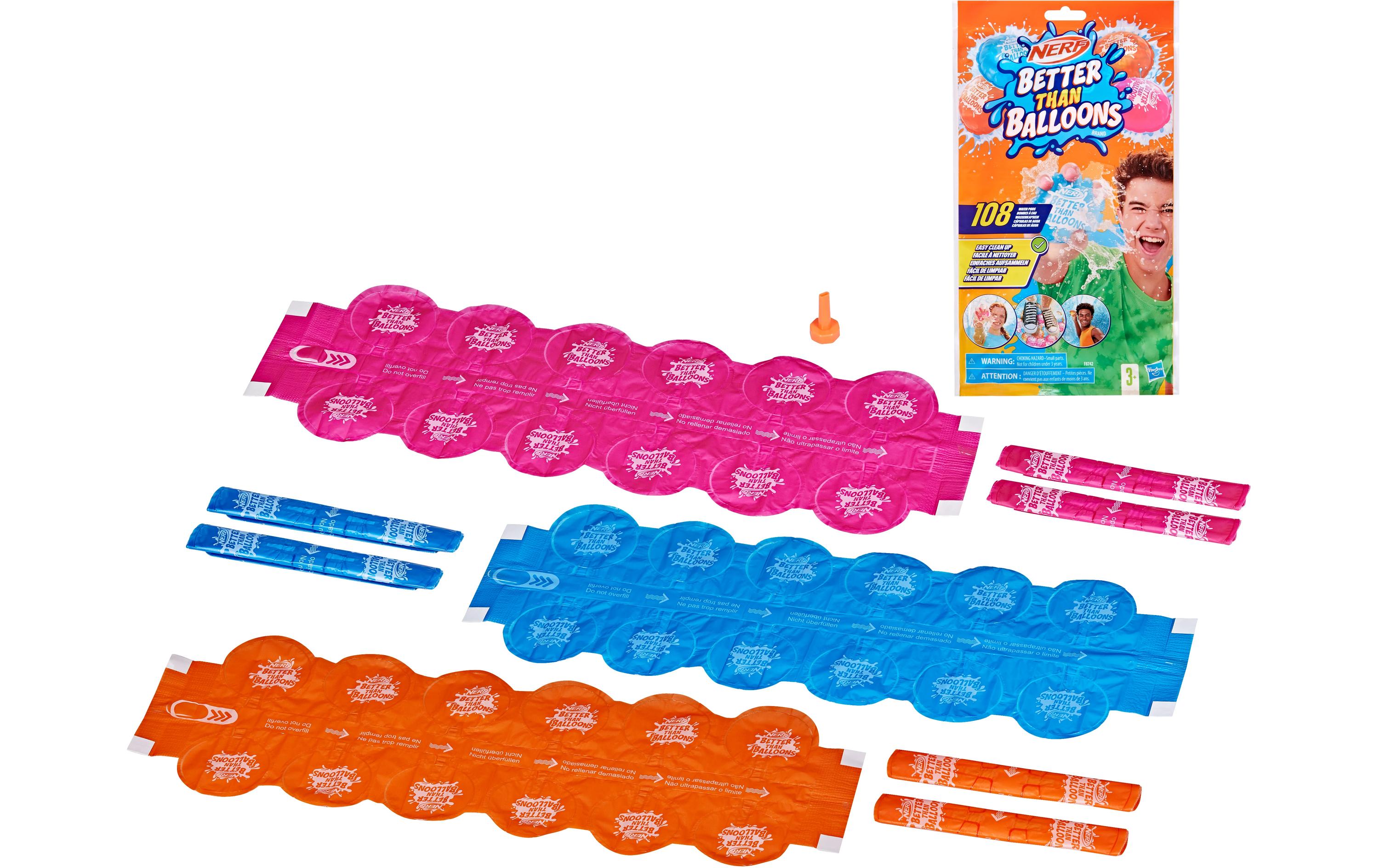 Better Than Balloons Wasserkapseln 108 StückSpannende und platzende Spritzwasseraktion