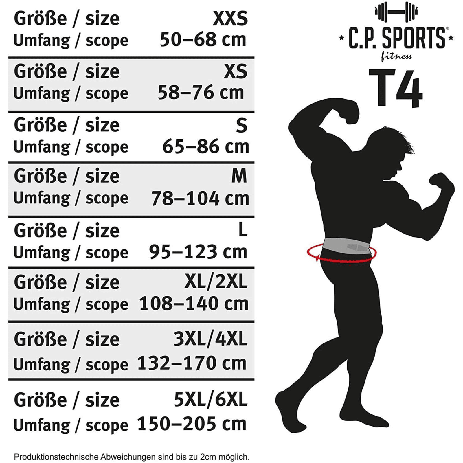 Gewichthebergürtel Leder Braun