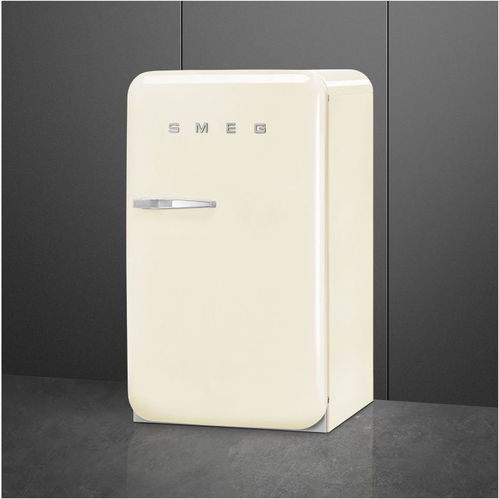 SMEG Stand-Kühlschrank 50's Retro Style FAB10HRCR5 Creme