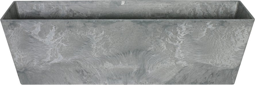 Artstone balkonbak Ella 55 x 17 cm grijs