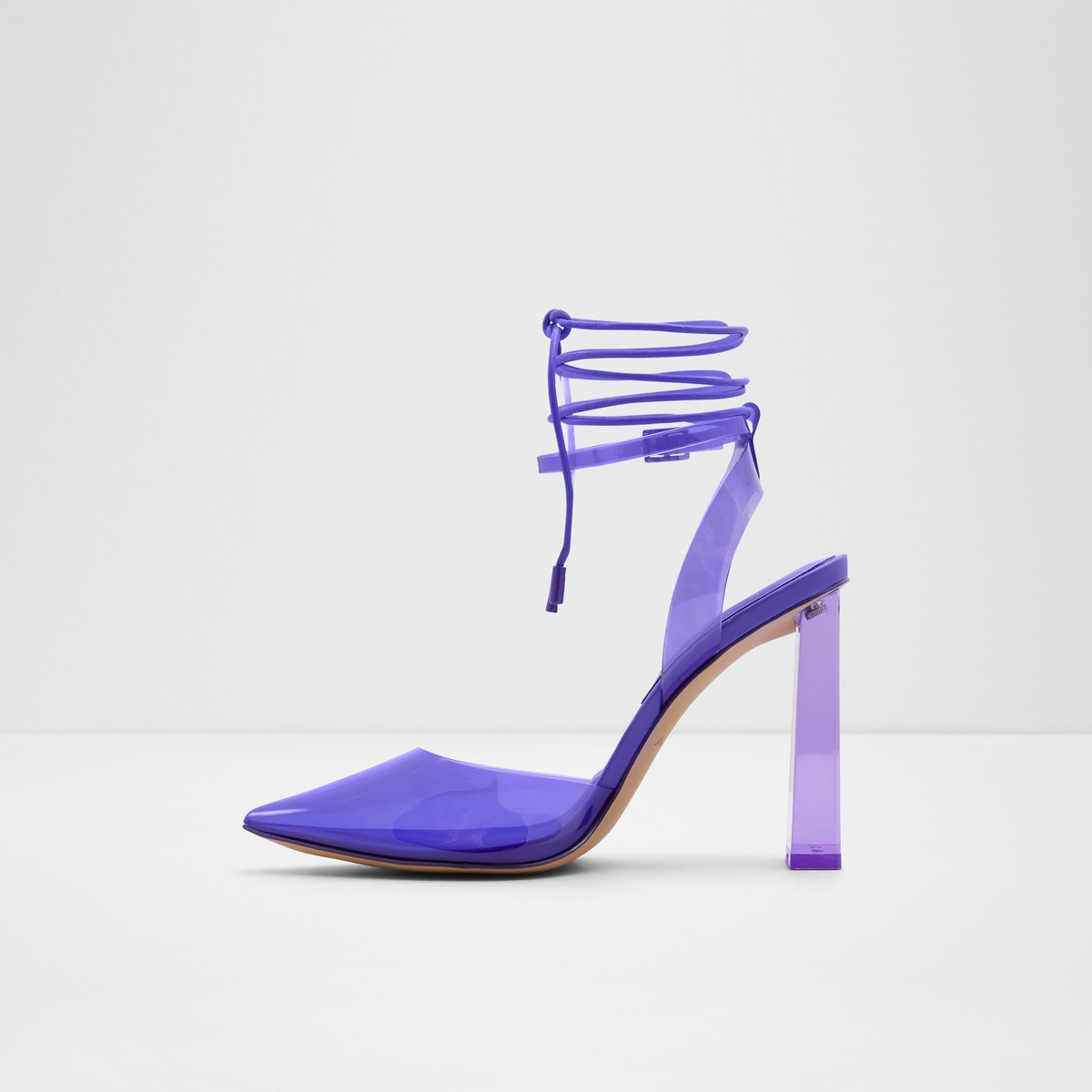 Tilah Bright Purple Women Block Heels
