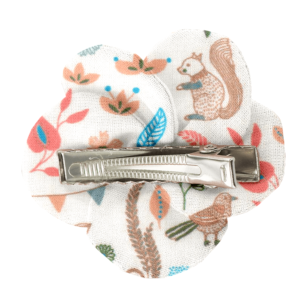 Petite Barrette Pétales De Fleur Douceur Des Bois