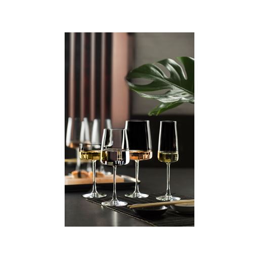 Lyngby Glas Krystal Zero 4-pak Champagneskål, Klar, 26 cl