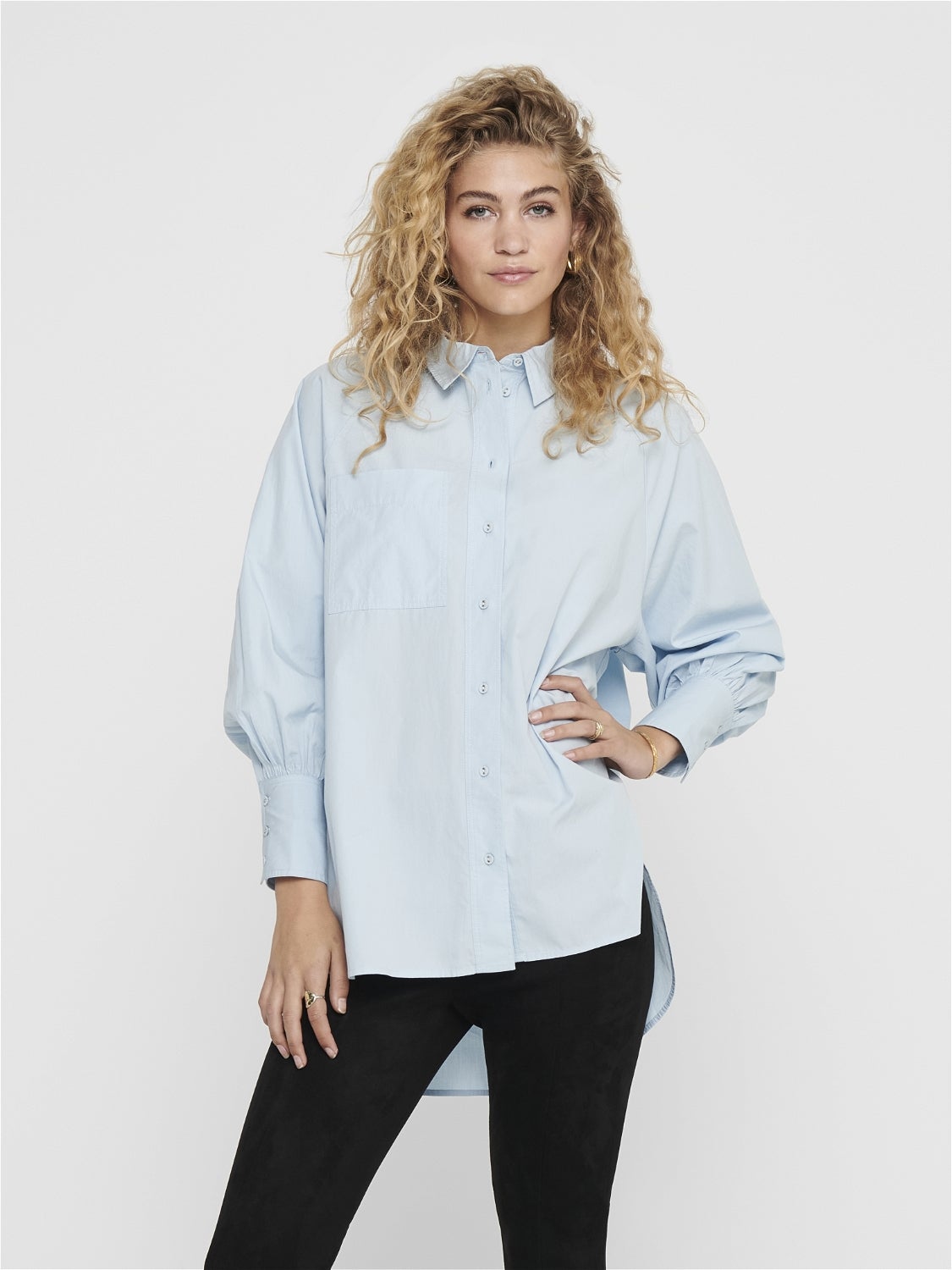 ONLSELMA Hemd Cashmere Blue