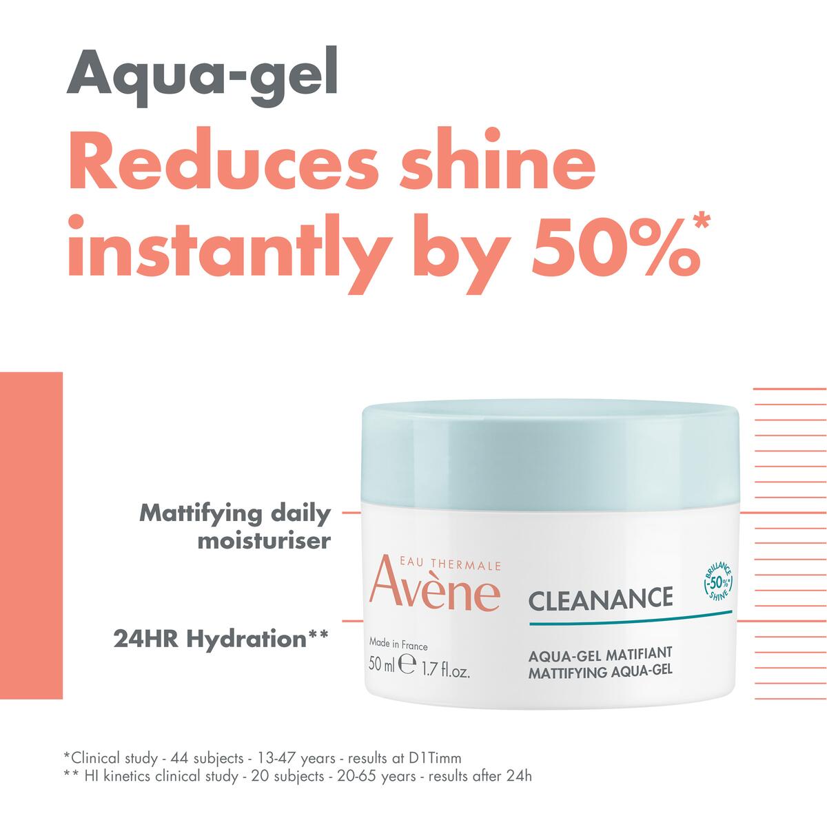 AVENE Cleanance Aqua-Gel<br>50 ml, Topf, Gel, mattierend