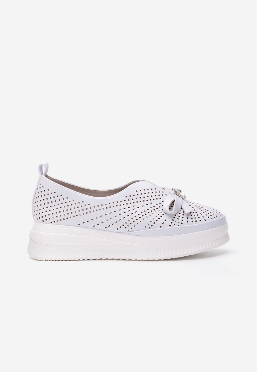 Chaussures casual femme blancs Robertta