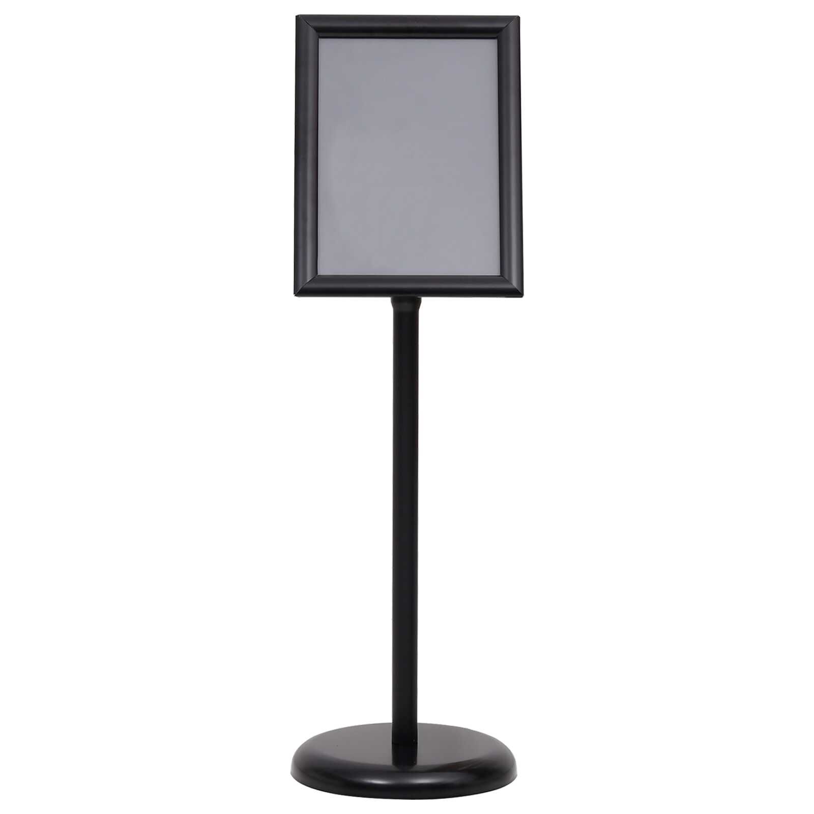 vidaXL Posterstandaards 2 stuks zwart 32,5 x 24 x 78 cm