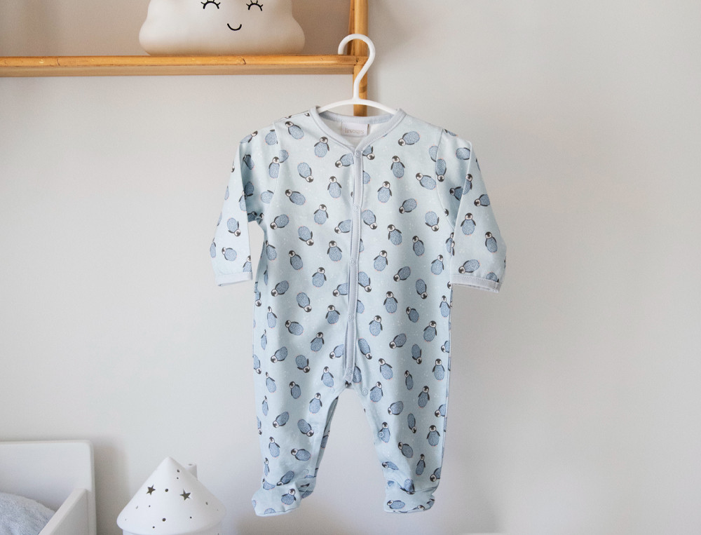 Set nomade bébé-Des petits pingouins
