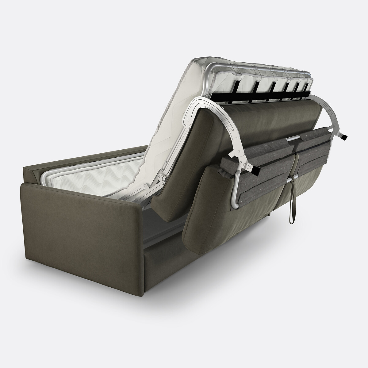 LA REDOUTE INTERIORS<br>Cama Fluweel, espuma Marta