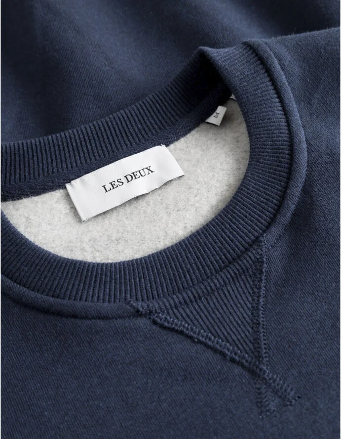 Les Deux Piece Sweatshirt 2. 0 Blueprint melange/light sand-dark sand