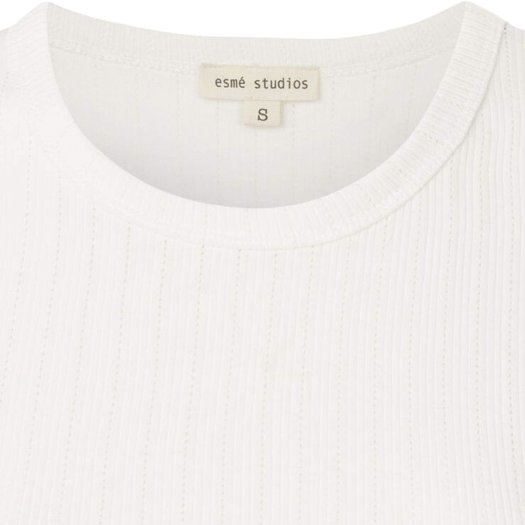 esmé studios ESElla SS Top - GOTS Snow white