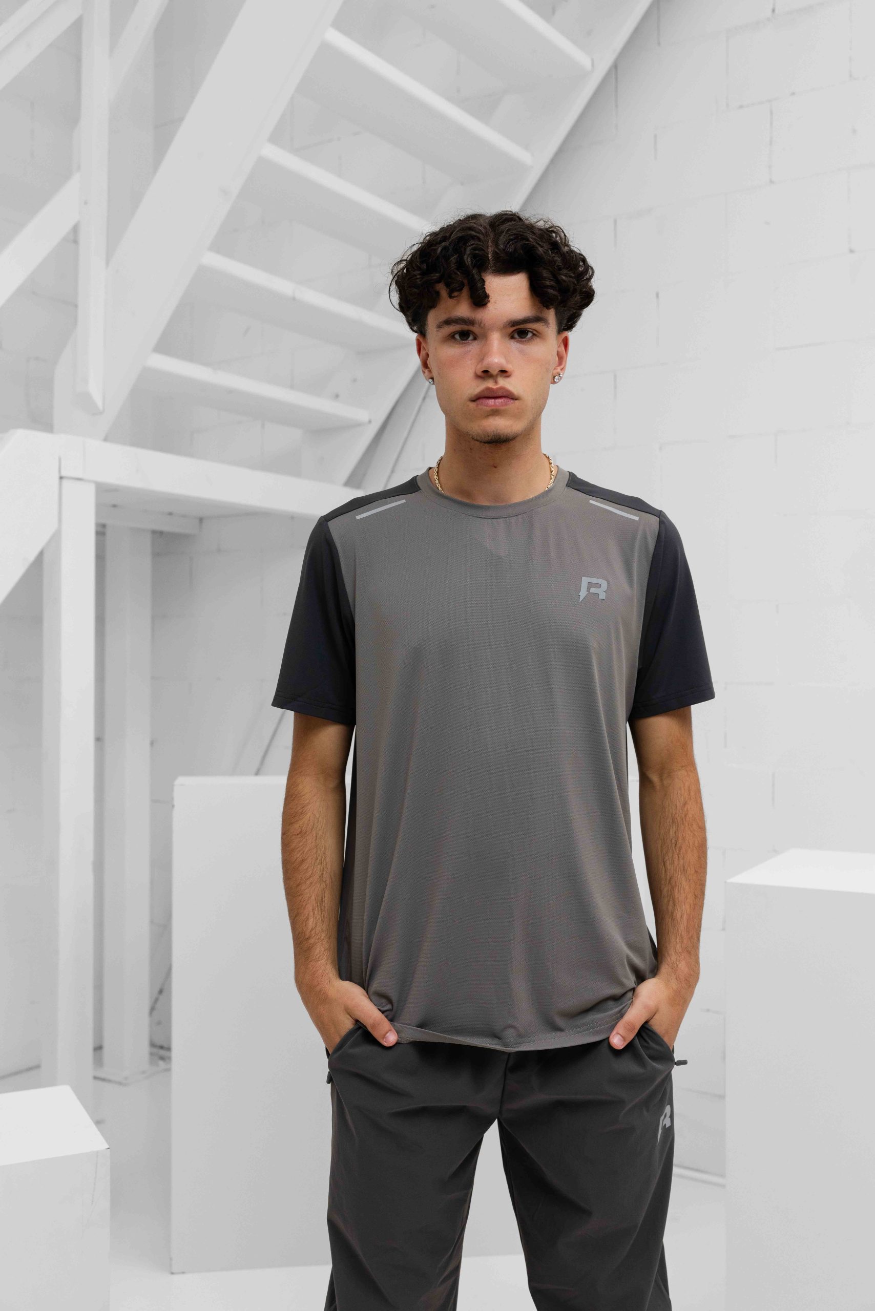 Reprimo Flight T-Shirt Heren Grijs
