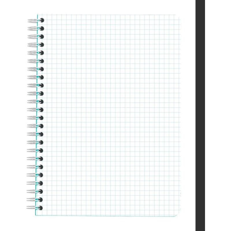 Carnet reliure intégrale Couleurs Azur 14,8 x 21 cm - Azur