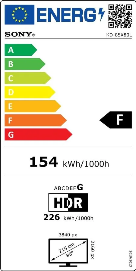Sony KD-85X80L TV UHD 4K