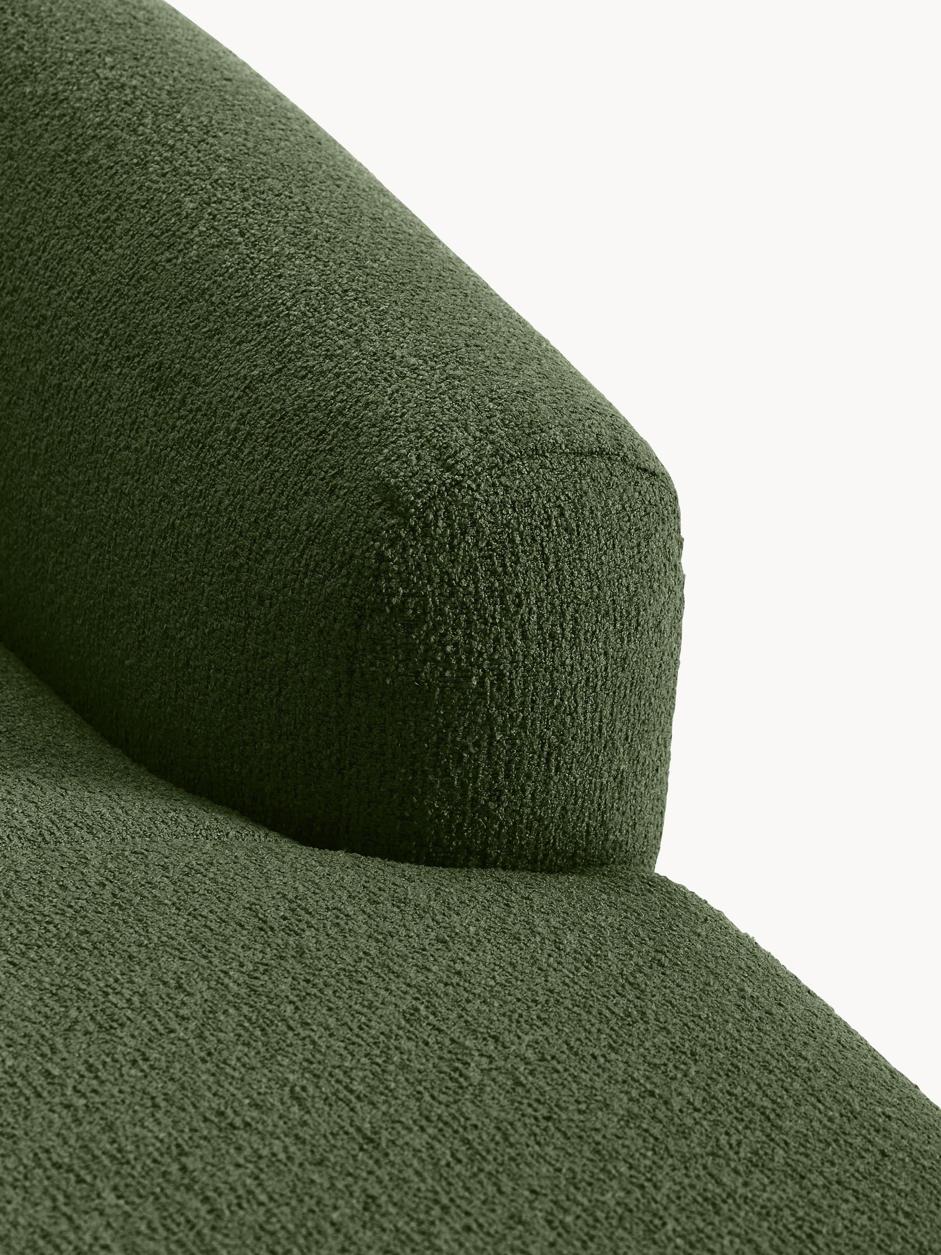 Chaise longue hoekmodule Sofia uit bouclé