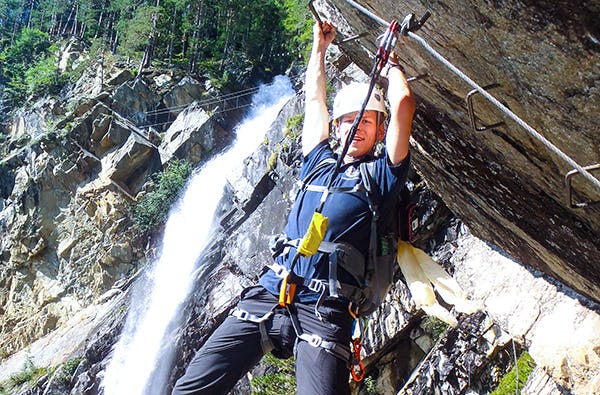Klettersteig in Sautens als Geschenkidee