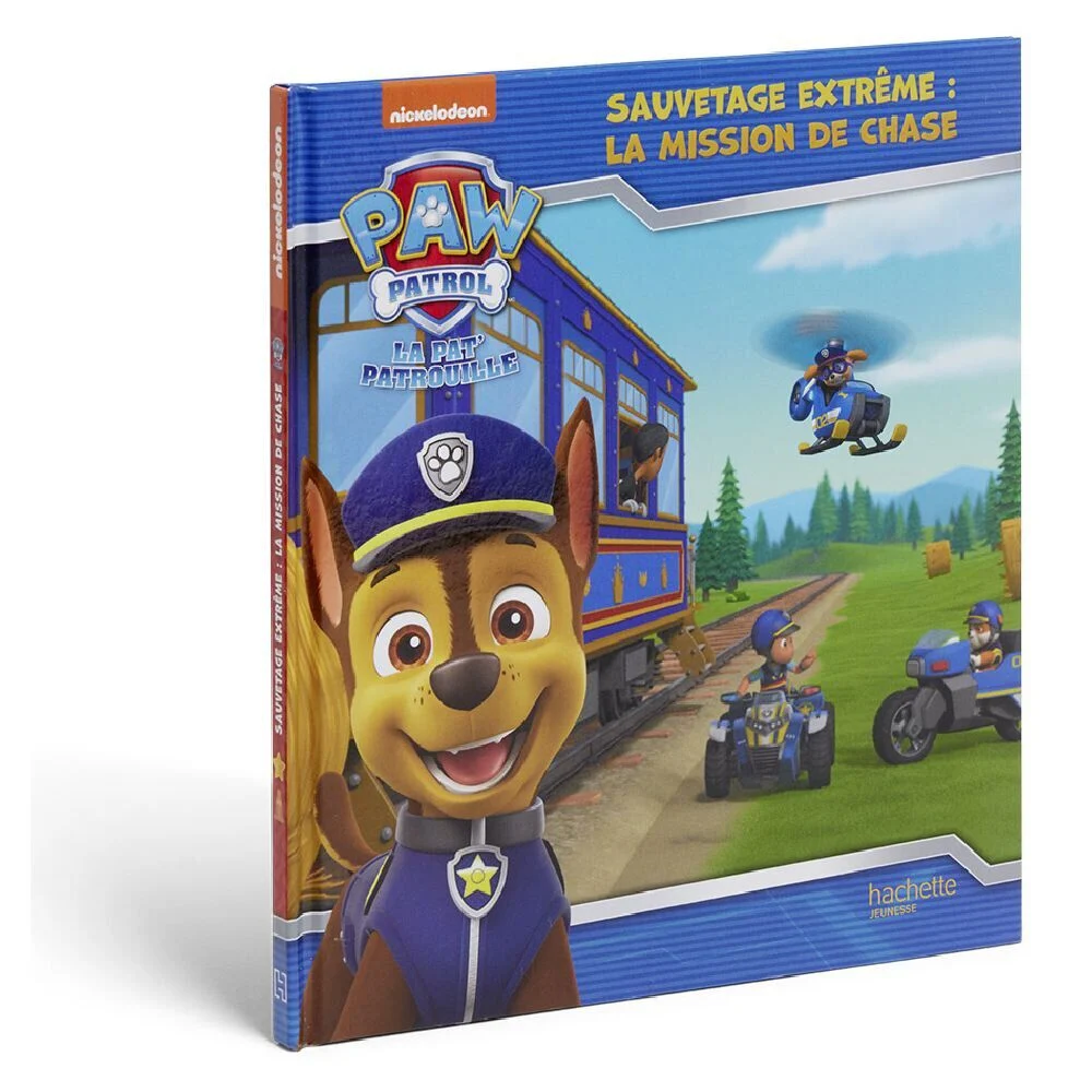 Livre Pat' Patrouille - La mission de Chase, Hachette jeunesse