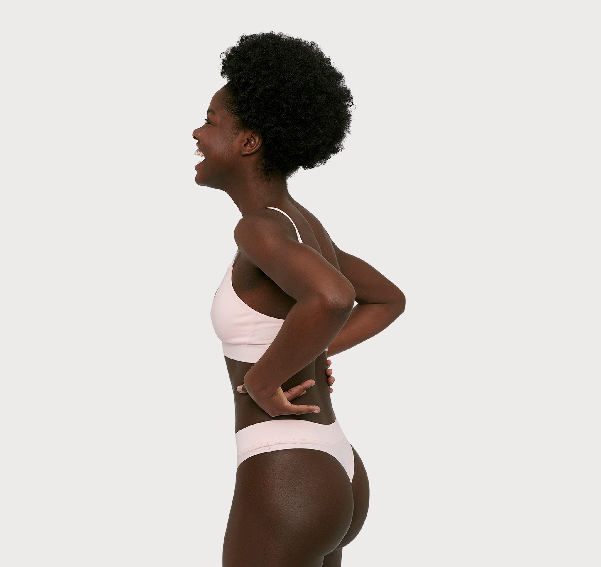 ORGANIC COTTON<br>Core Thong 2-pack