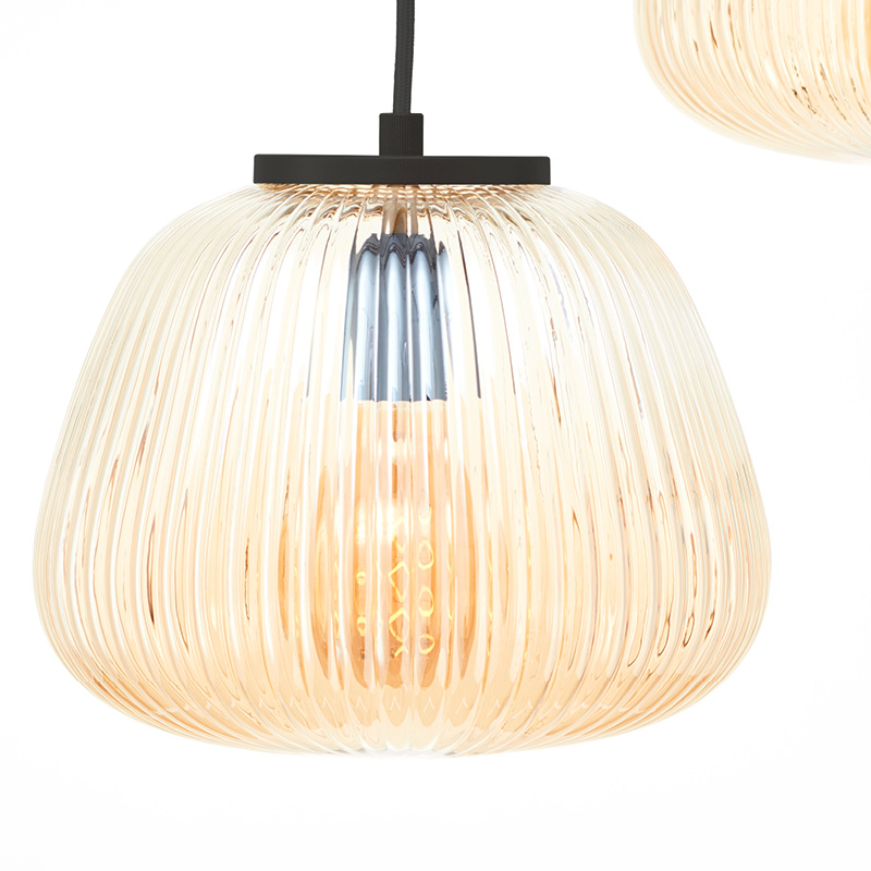ROBBIE HANGLAMP 3-LICHTS BALK