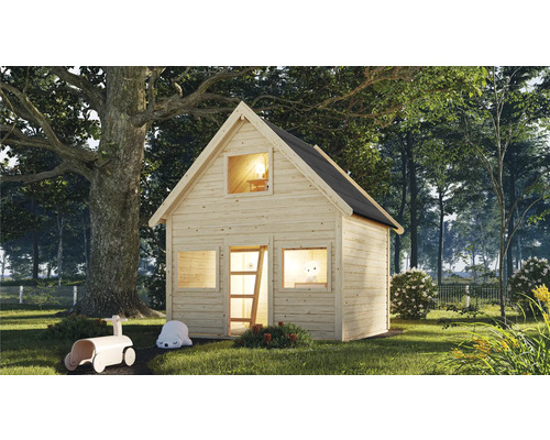 Speelhuis Karibu Kalle 183,5 x 183,5 x 253 cm hout