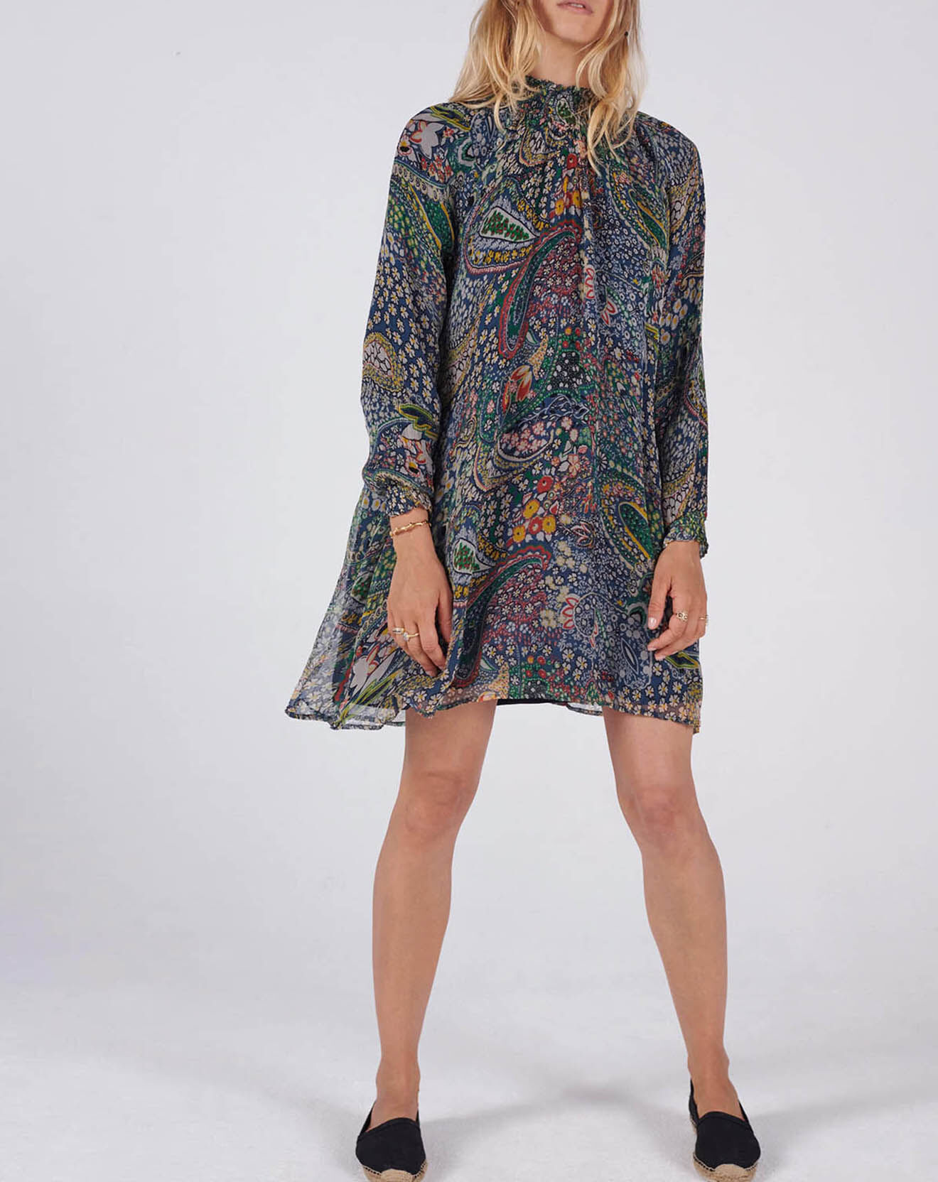 Swildens Robe Darcy bleue