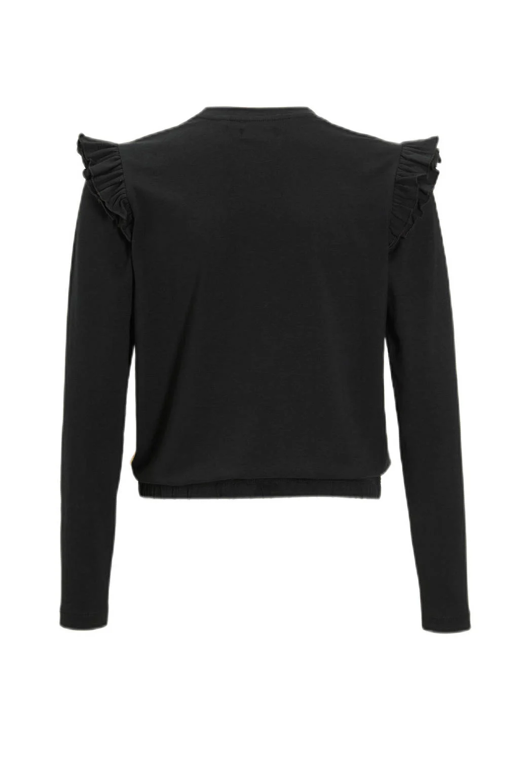 Orange Stars Longsleeve met printopdruk zwart