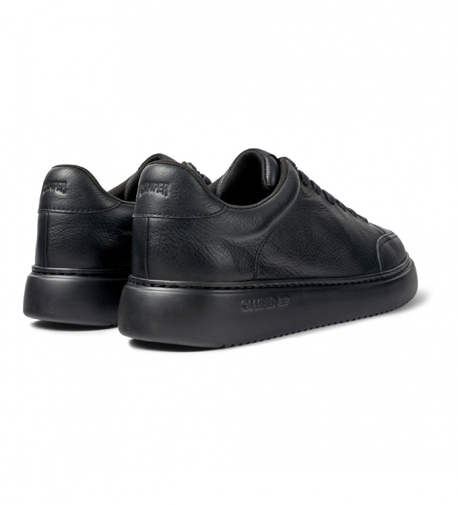 Tênis Camper Runner K21 em couro preto