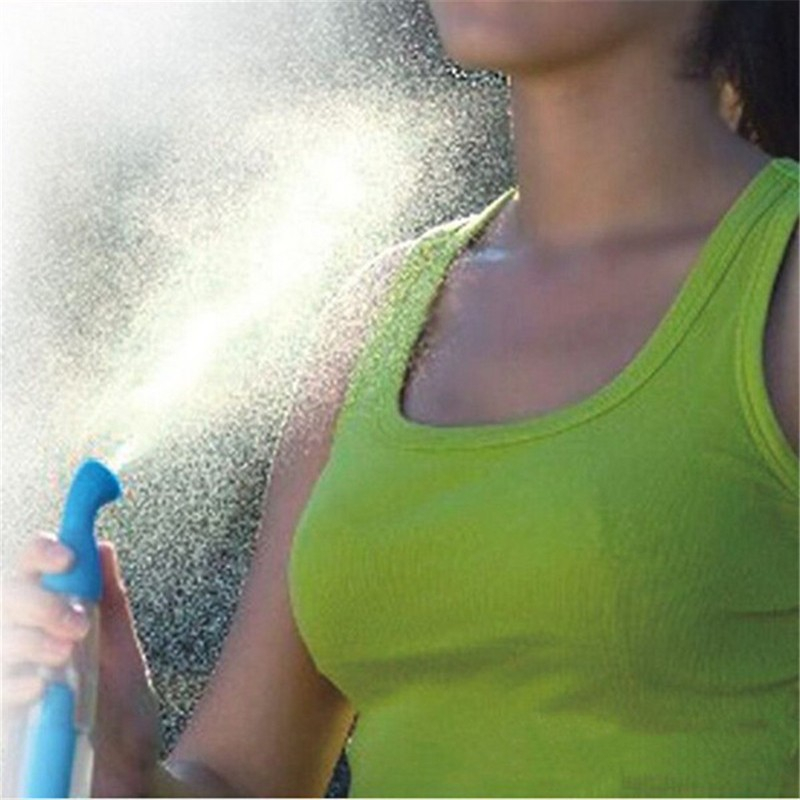(80ml) Gesichts Sprühflasche Pump Wasser Zerstäuber Spray Flasche zur Abkühlung - Blau