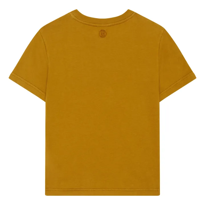 SMALLABLE BASICS T-Shirt Garçon Manches Courtes Coton Bio | Vert olive