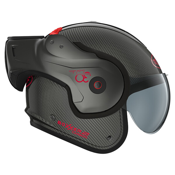 Roof - Casque Boxxer 2 Carbon Thirty Titane