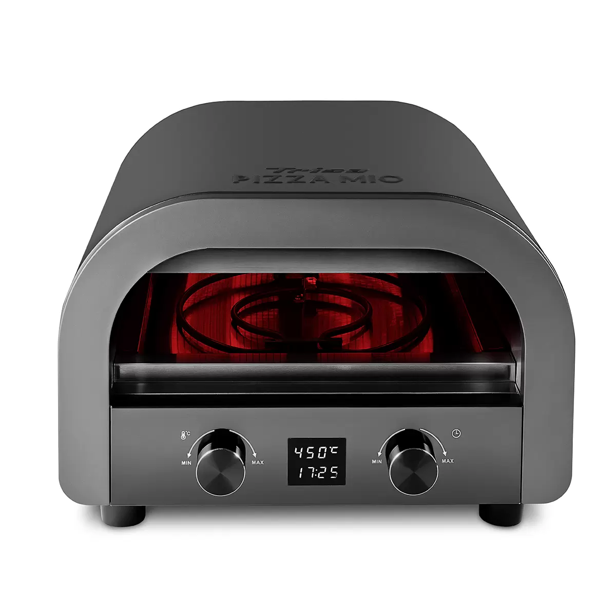 Elektrischer Pizzaofen Trisa Pizza Mio  Schwarz