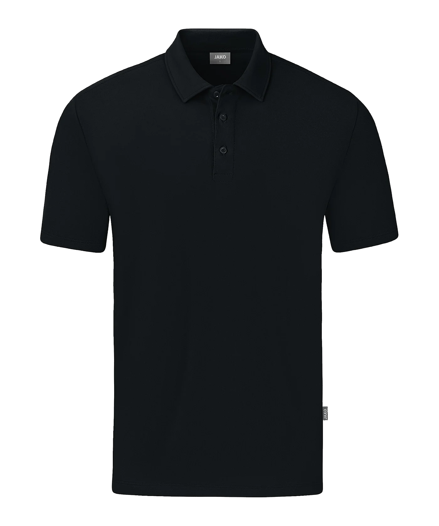 JAKO Organic Stretch Polo Shirt Schwarz F800