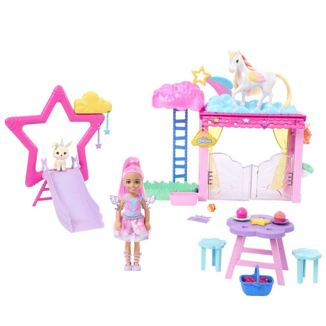 Barbie - Ein verborgener Zauber - Chelsea & Pegasus Spielset