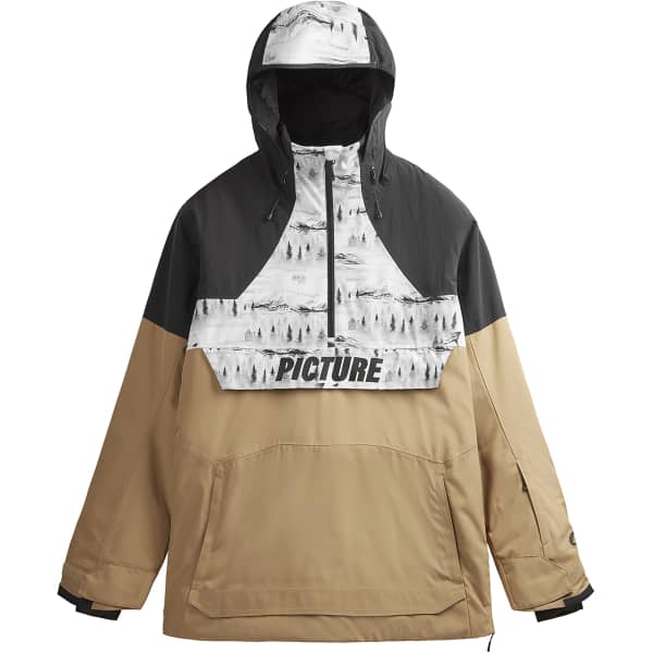 Veste de ski PICTURE OCCAN JKT TANNIN-BLACK
