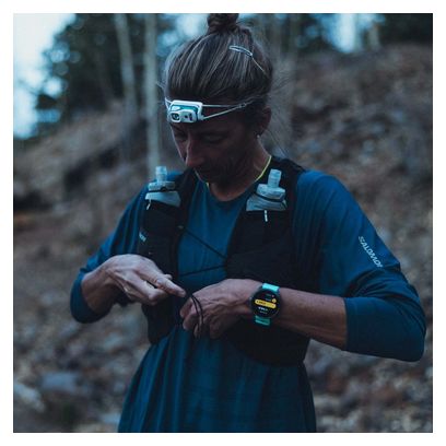 Montre GPS Suunto Race S Titanium Phosphorescent Courtney Dauwalter - Turquoise