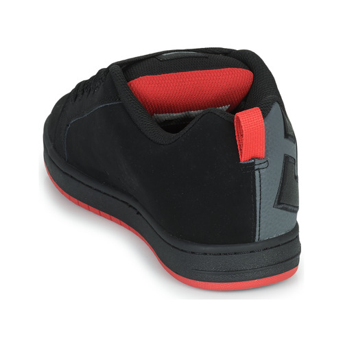 DC Shoes - COURT GRAFFIK SQ - Noir / Rouge