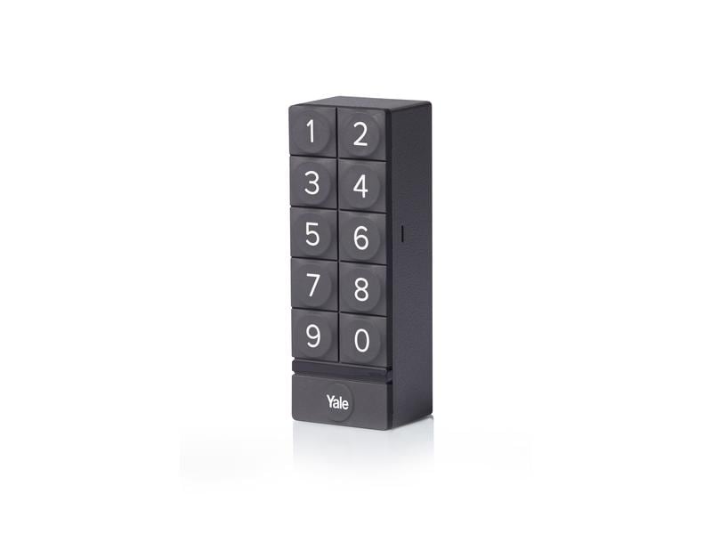 Yale Smart Keypad Schwarz Sicherer Zutritt mit Code-Abfrage