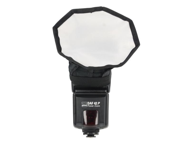 Dörr Blitzdiffusor Softbox Octagon (mini) Softbox für Aufsteckblitze