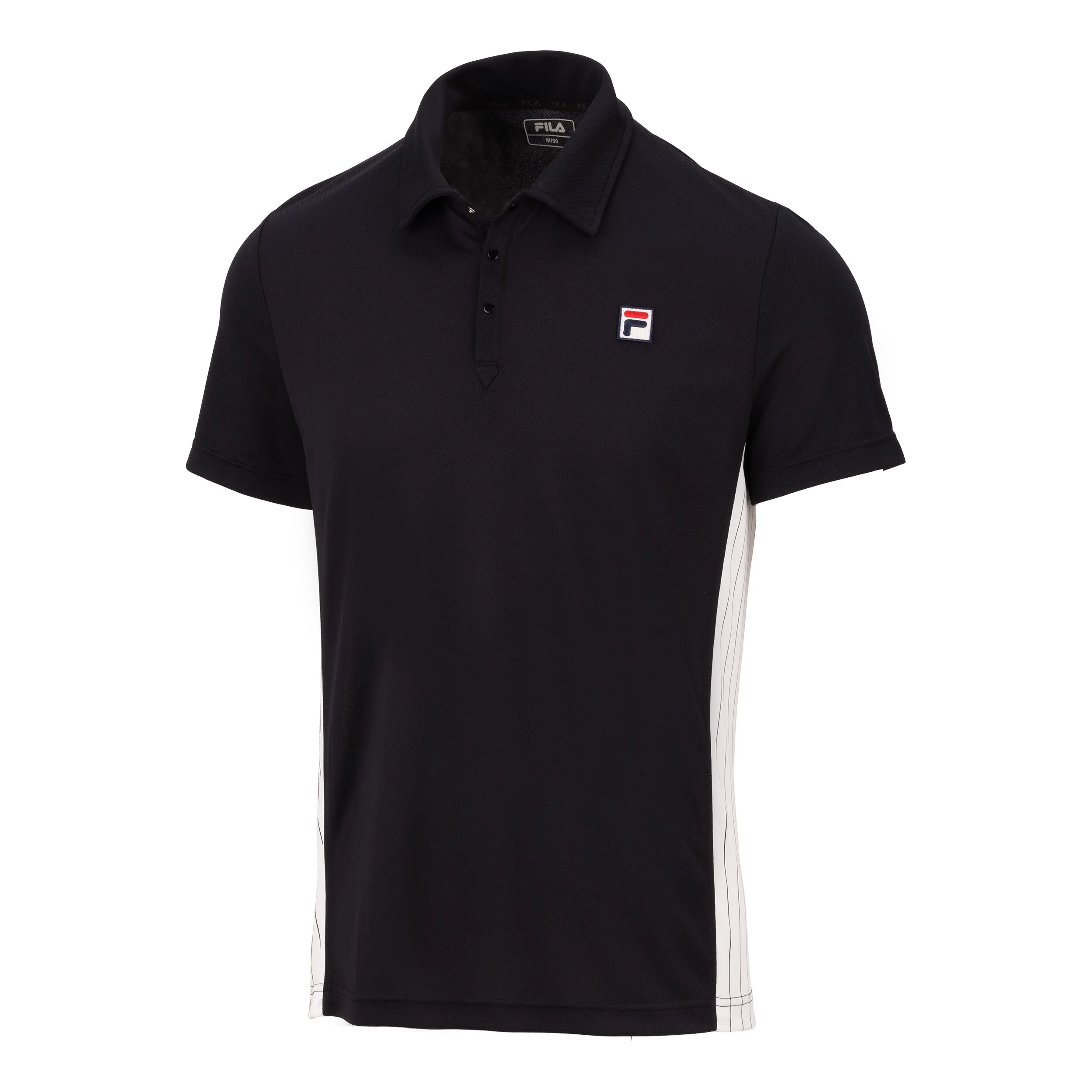 Fila Piero Polo Hommes - Noir , Blanc