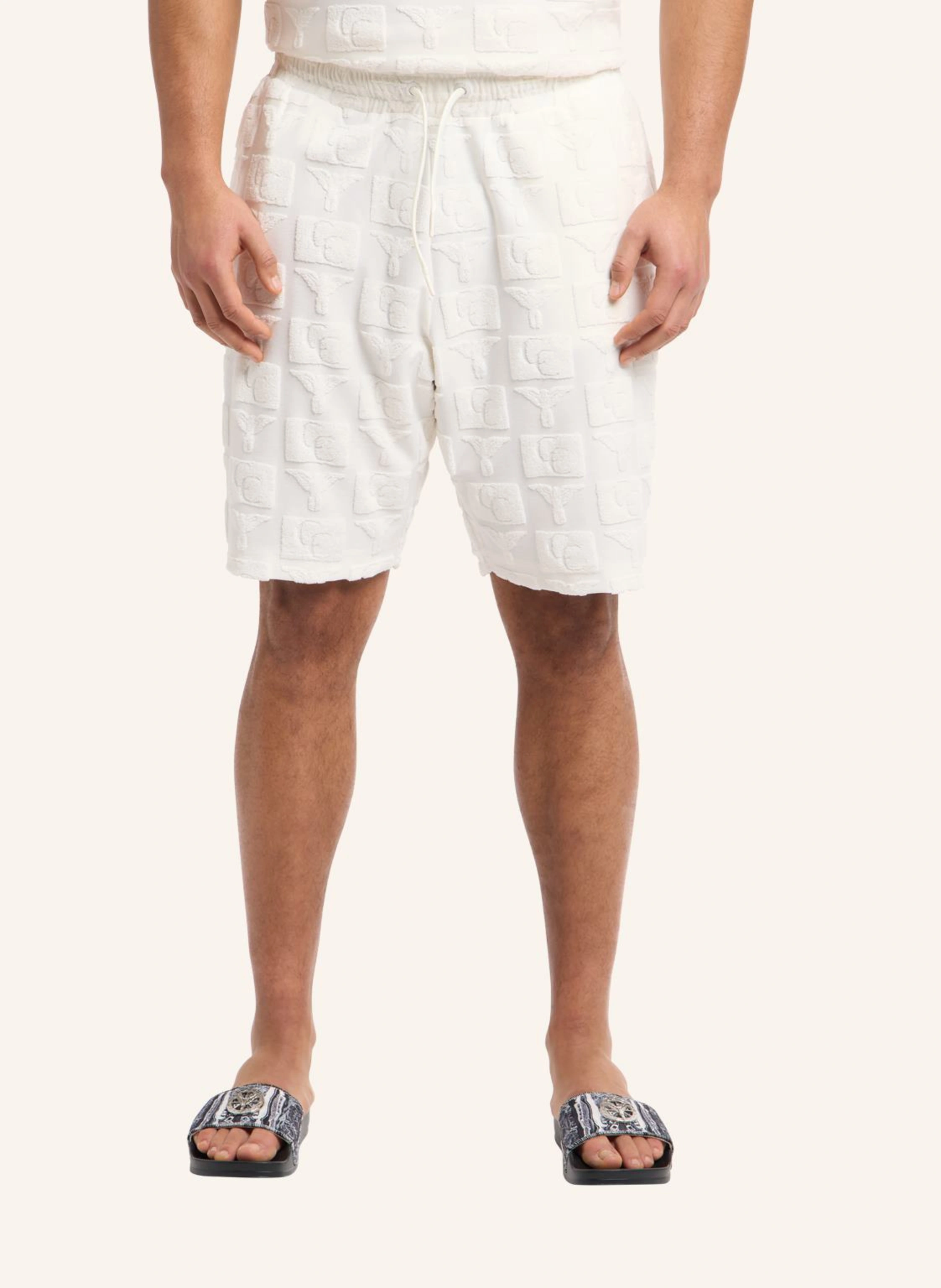 CARLO COLUCCI Oversize Short mit Frotteeinsätzen EGARTER