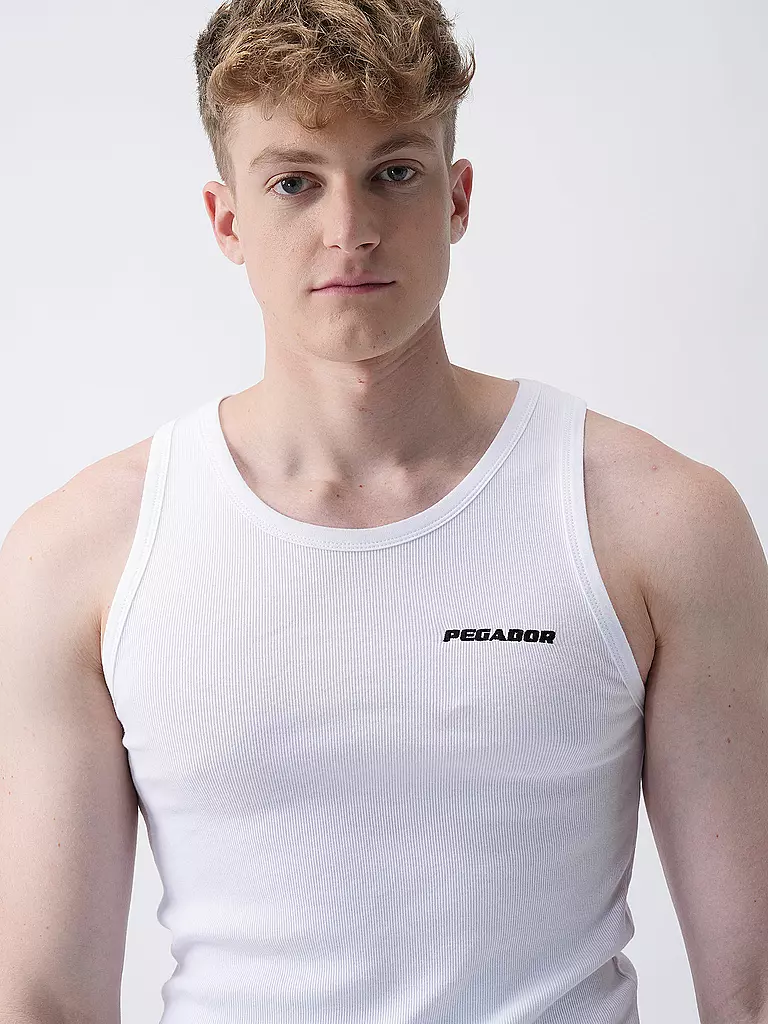 PEGADOR Tanktop weiss