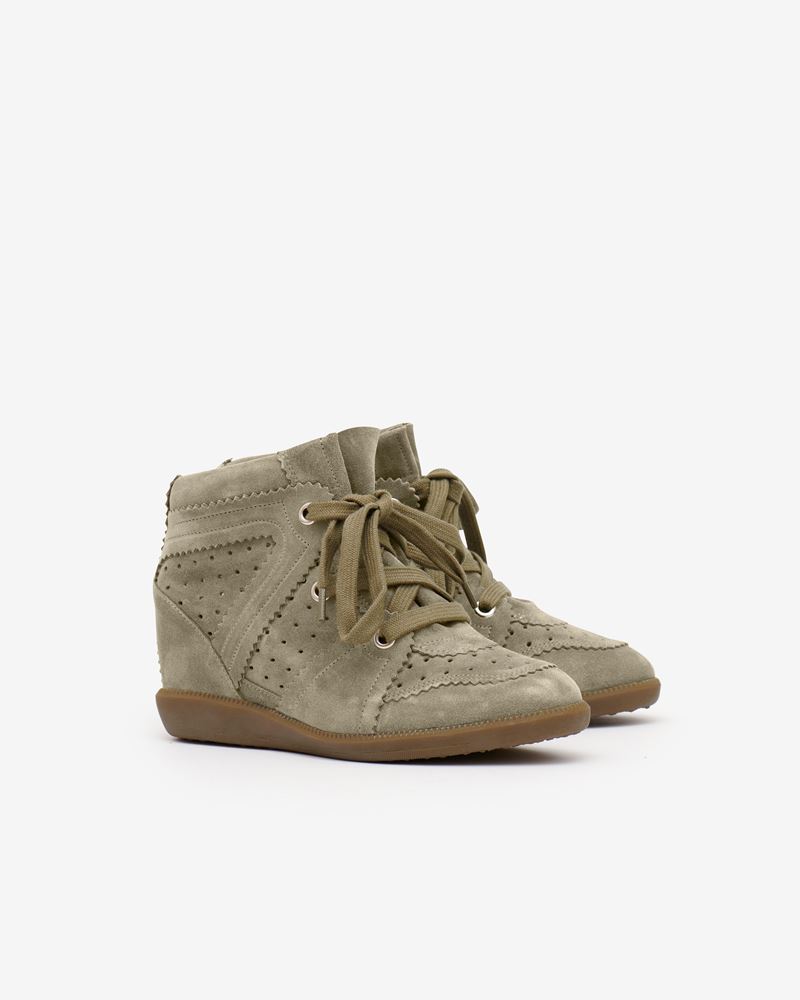 BASKETS EN CUIR BOBBY