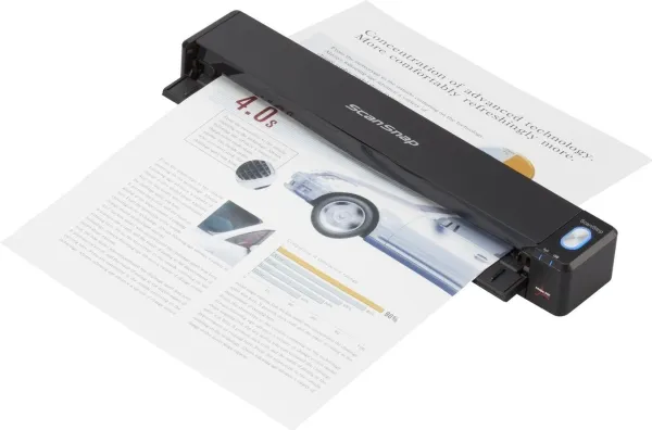 Ricoh ScanSnap iX100 - Scanner med papirfødning - Contact Image Sensor (CIS) - 216 x 863 mm - 600 dpi x 600 dpi - USB 2.0, Wi-Fi