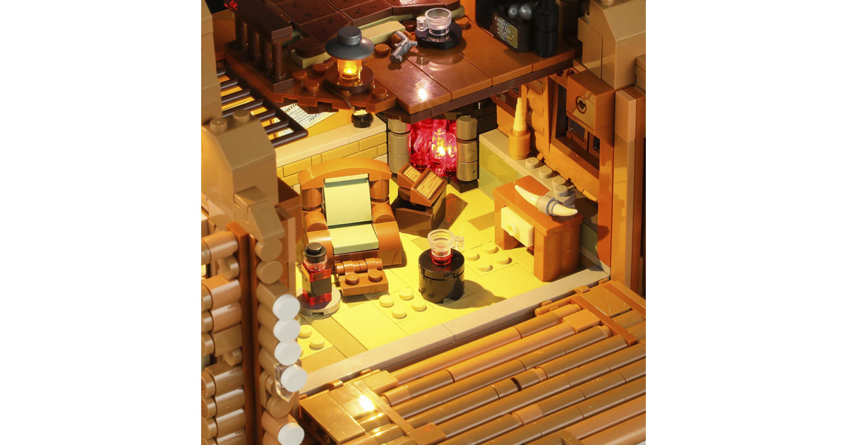 LumibricksRetro House - Hunting Cabin Constructiespeelgoed  (F9018)
