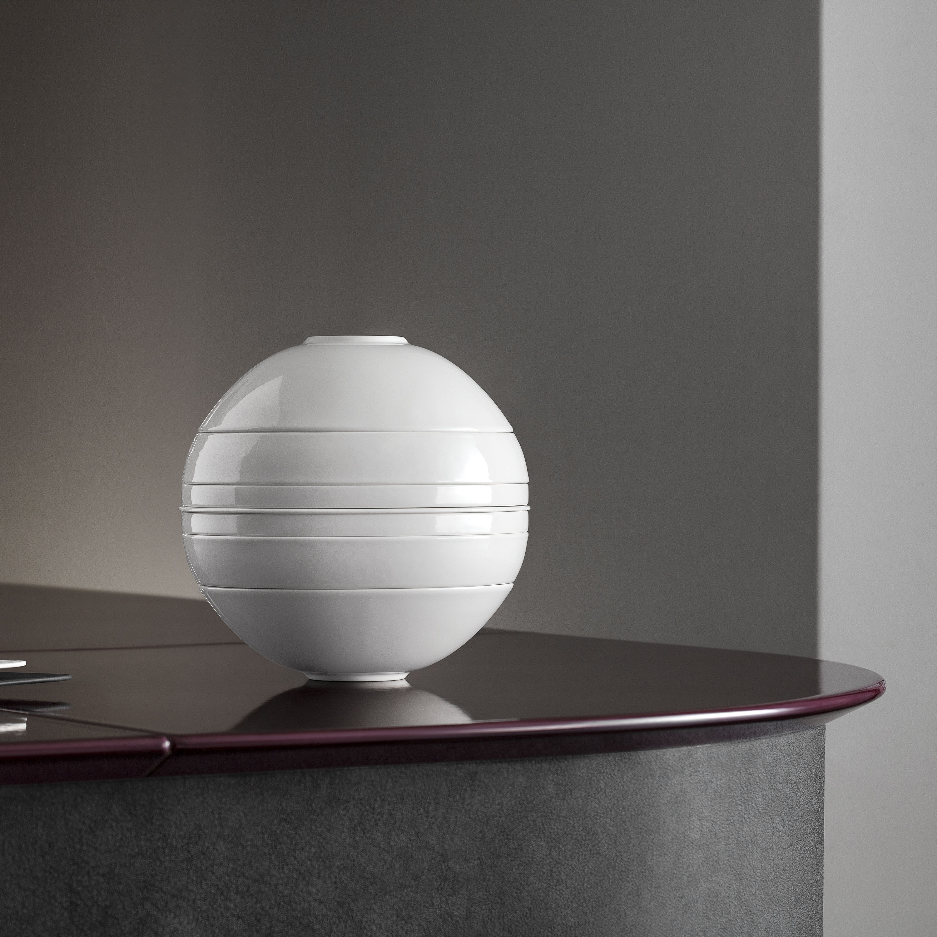 La Boule Dinnerware set White, Premium Porcelain