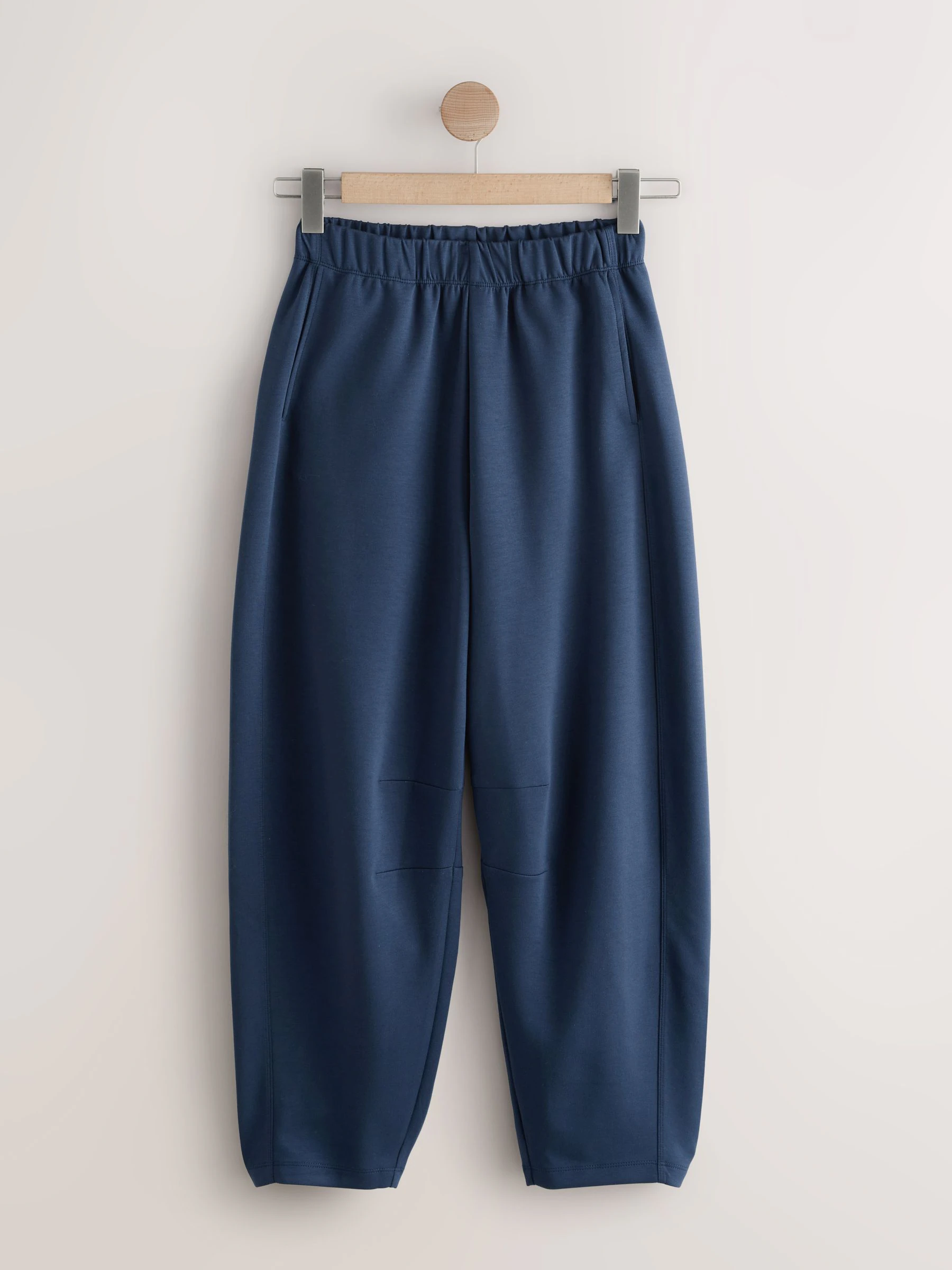 Donkerblauw - Premium zware Slinky Barrel jeans Joggingbroeken