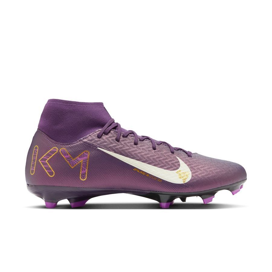 Nike Air Zoom Mercurial Superfly 10 Academy MG Mbappé Personal Edition - Violet/Blanc