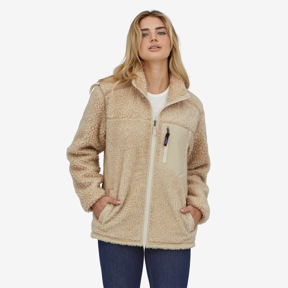 Damen-Retro-X-Fleecemantel