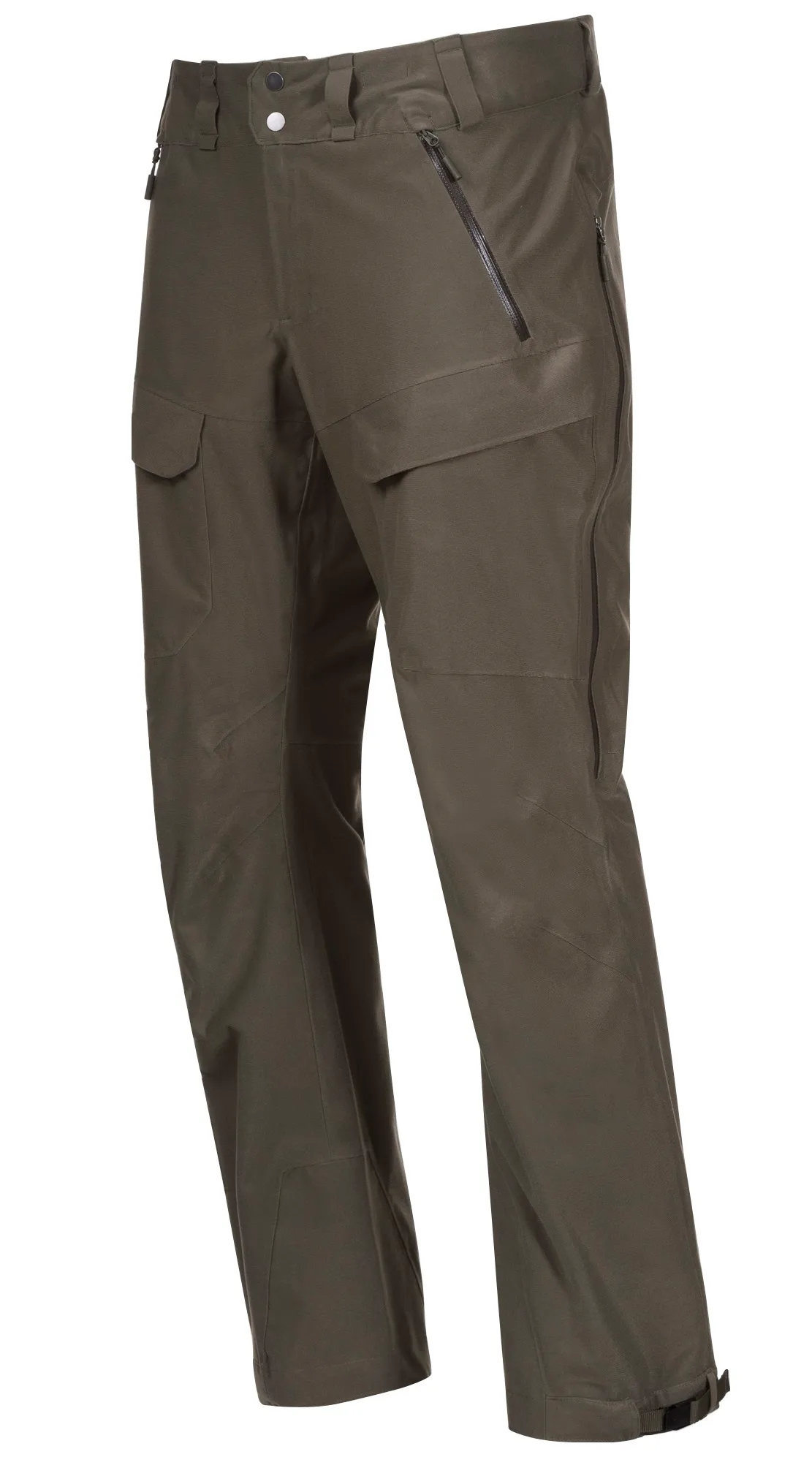 Bergans Unisex Hogna 3L Pants Green Mud