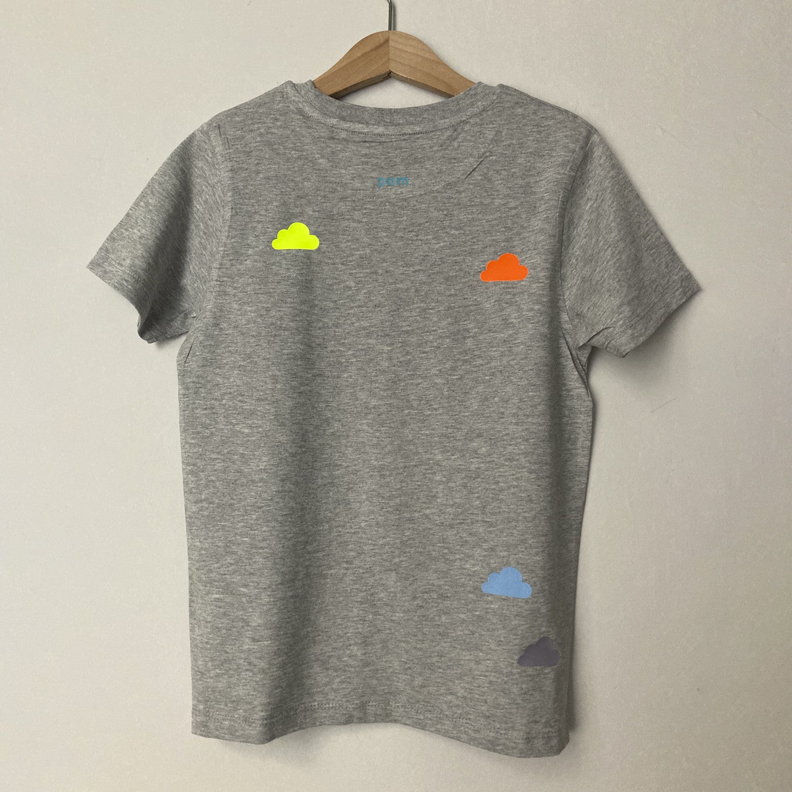 T-Shirt Clouds Grey